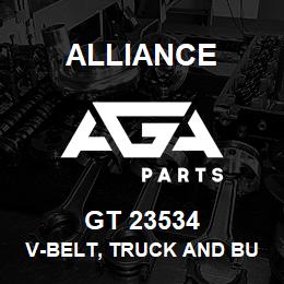 GT 23534 Alliance V-BELT, TRUCK AND BUS, SECTION TA, 21/32 X 54-3/8 | AGA Parts