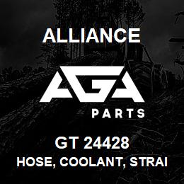 GT 24428 Alliance HOSE, COOLANT, STRAIGHT (HEAVY-DUTY 4-PLY) 1-3/4 X 3 FT (100 PSI) CENTERLINE LENGTH 3 FT | AGA Parts