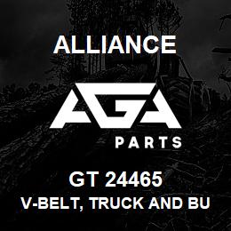 GT 24465 Alliance V-BELT, TRUCK AND BUS, SECTION TA, 3/4 X 46-5/8 | AGA Parts
