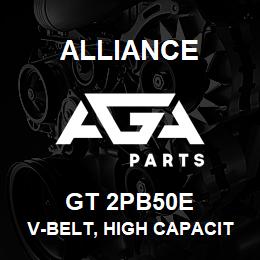 GT 2PB50E Alliance V-BELT, HIGH CAPACITY JOINED, SECTION HC50, 1-1/8 X 50-3/4 2 STRANDS | AGA Parts