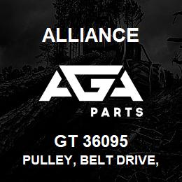 GT 36095 Alliance PULLEY, BELT DRIVE, STEEL, SMOOTH/BACKSIDE 74MM X 17MM X 33MM | AGA Parts