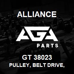 GT 38023 Alliance PULLEY, BELT DRIVE, THERMOPLASTIC SMOOTH/BACKSIDE (76MM X 17MM X 34MM) | AGA Parts