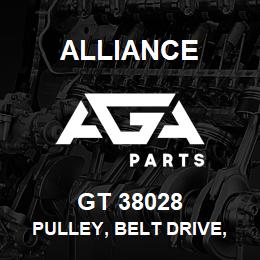 GT 38028 Alliance PULLEY, BELT DRIVE, STEEL, SMOOTH/BACKSIDE 76MM X 17MM X 37MM | AGA Parts