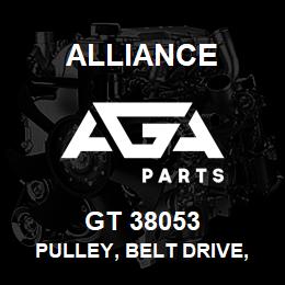 GT 38053 Alliance PULLEY, BELT DRIVE, STEEL, V-RIBBED 8 GROOVED 76MM X 17MM X 38MM | AGA Parts
