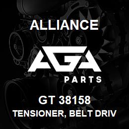 GT 38158 Alliance TENSIONER, BELT DRIVE, THERMOPLASTIC, V-RIBBED 6 GROOVED 76MM X 17MM X 25MM | AGA Parts