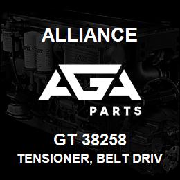 GT 38258 Alliance TENSIONER, BELT DRIVE, STEEL SMOOTH/BACKSIDE (76MM X 17MM X 30.5MM) | AGA Parts