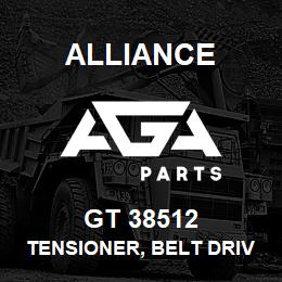 GT 38512 Alliance TENSIONER, BELT DRIVE, STEEL, SMOOTH/BACKSIDE 75MM X 30MM X 40MM | AGA Parts