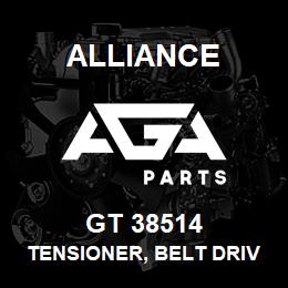 GT 38514 Alliance TENSIONER, BELT DRIVE, STEEL, SMOOTH/BACKSIDE 75MM X 30MM X 40MM | AGA Parts