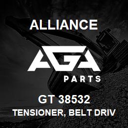 GT 38532 Alliance TENSIONER, BELT DRIVE, STEEL, SMOOTH/BACKSIDE 75MM X 30MM X 32.5MM | AGA Parts