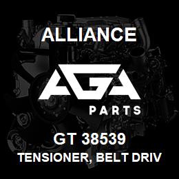 GT 38539 Alliance TENSIONER, BELT DRIVE, STEEL, SMOOTH/BACKSIDE 75MM X 30MM X 46.5MM | AGA Parts
