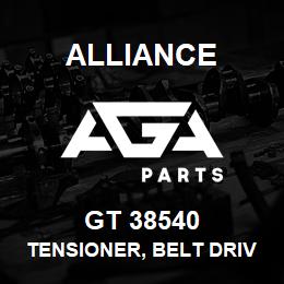 GT 38540 Alliance TENSIONER, BELT DRIVE, STEEL, SMOOTH/BACKSIDE (75MM X 30MM X 40MM)-W/ BOLT | AGA Parts