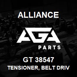 GT 38547 Alliance TENSIONER, BELT DRIVE, STEEL, SMOOTH/BACKSIDE (75MM X 30MM X 37MM)-W/ BOLT | AGA Parts