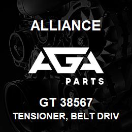 GT 38567 Alliance TENSIONER, BELT DRIVE, STEEL, SMOOTH/BACKSIDE 75MM X 30MM X 32.5MM | AGA Parts