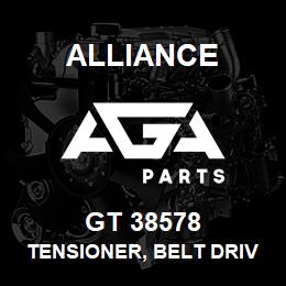 GT 38578 Alliance TENSIONER, BELT DRIVE, STEEL, SMOOTH/BACKSIDE 75MM X 30MM X 40MM | AGA Parts