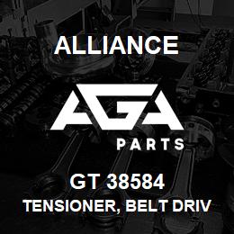 GT 38584 Alliance TENSIONER, BELT DRIVE, STEEL SMOOTH/BACKSIDE (86.5MM X 30MM X 32MM)-W/ BOLT | AGA Parts