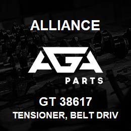 GT 38617 Alliance TENSIONER, BELT DRIVE, STEEL V-RIBBED 6 GROOVED (80MM X 30MM X 30MM)-FLANGED | AGA Parts