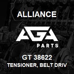 GT 38622 Alliance TENSIONER, BELT DRIVE, STEEL, SMOOTH/BACKSIDE 74MM X 30MM X 43MM | AGA Parts