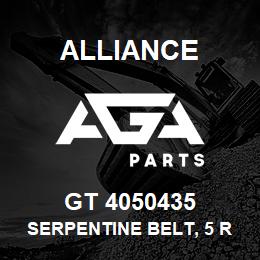 GT 4050435 Alliance SERPENTINE BELT, 5 RIB X 43.5 | AGA Parts