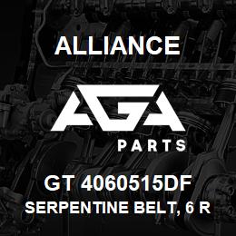 GT 4060515DF Alliance SERPENTINE BELT, 6 RIB, 13/16 X 52-1/8 | AGA Parts