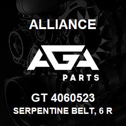 GT 4060523 Alliance SERPENTINE BELT, 6 RIB | AGA Parts