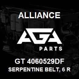 GT 4060529DF Alliance SERPENTINE BELT, 6 RIB, 13/16 X 53-1/2 | AGA Parts