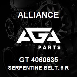 GT 4060635 Alliance SERPENTINE BELT, 6 RIB 13/16 X 64-1/8 | AGA Parts