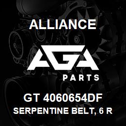 GT 4060654DF Alliance SERPENTINE BELT, 6 RIB, 13/16 X 65-7/8 | AGA Parts