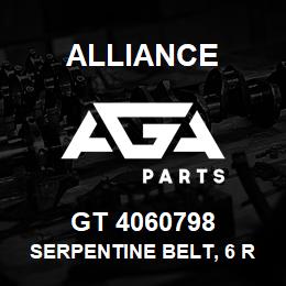 GT 4060798 Alliance SERPENTINE BELT, 6 RIB 13/16 X 80-3/8 | AGA Parts
