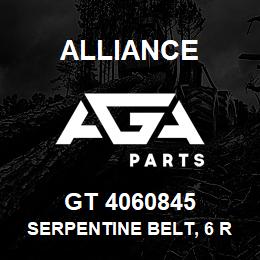 GT 4060845 Alliance SERPENTINE BELT, 6 RIB X 84.5 | AGA Parts