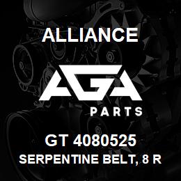 GT 4080525 Alliance SERPENTINE BELT, 8 RIB X 52.5 | AGA Parts