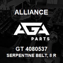 GT 4080537 Alliance SERPENTINE BELT, 8 RIB X 53.7 | AGA Parts