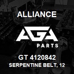 GT 4120842 Alliance SERPENTINE BELT, 12 RIB X 84.2 | AGA Parts