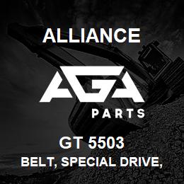 GT 5503 Alliance BELT, SPECIAL DRIVE, 3V 13/16 X 52 IN. (2 STRANDS) | AGA Parts