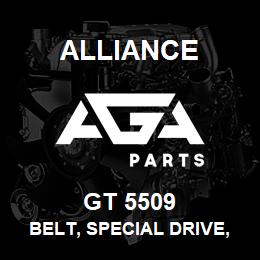 GT 5509 Alliance BELT, SPECIAL DRIVE, 3V 3/8 X 81 IN. | AGA Parts