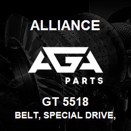 GT 5518 Alliance BELT, SPECIAL DRIVE, AX 1/2 X 93-1/8 | AGA Parts