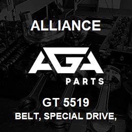 GT 5519 Alliance BELT, SPECIAL DRIVE, AX 1/2 X 31-5/8 | AGA Parts