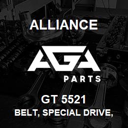 GT 5521 Alliance BELT, SPECIAL DRIVE, 3V 13/16 X 50 IN. (2 STRANDS) | AGA Parts