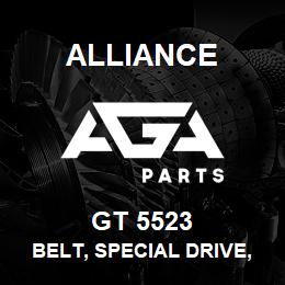 GT 5523 Alliance BELT, SPECIAL DRIVE, B 21/32 X 164 IN. | AGA Parts