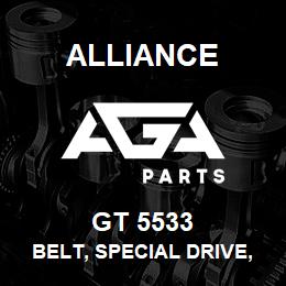 GT 5533 Alliance BELT, SPECIAL DRIVE, B 21/32 X 51-7/8 | AGA Parts