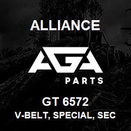 GT 6572 Alliance V-BELT, SPECIAL, SECTION 3VX, 1-1/8 X 62-7/8 3 STRANDS | AGA Parts