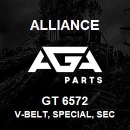 GT 6572 Alliance V-BELT, SPECIAL, SECTION 3VX, 1-1/8 X 62-7/8 3 STRANDS | AGA Parts