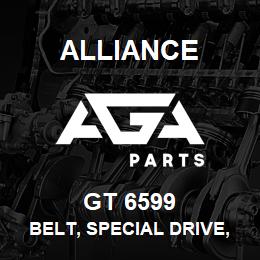 GT 6599 Alliance BELT, SPECIAL DRIVE, BX 1-15/32 X 86-5/8 (2 STRANDS) | AGA Parts