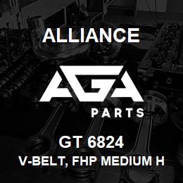 GT 6824 Alliance V-BELT, FHP MEDIUM HORSE-POWER, 4L 1/2 X 24 IN. | AGA Parts