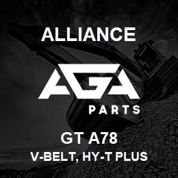 GT A78 Alliance V-BELT, HY-T PLUS | AGA Parts