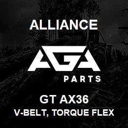 GT AX36 Alliance V-BELT, TORQUE FLEX | AGA Parts