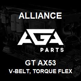 GT AX53 Alliance V-BELT, TORQUE FLEX | AGA Parts