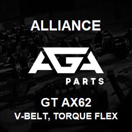 GT AX62 Alliance V-BELT, TORQUE FLEX | AGA Parts