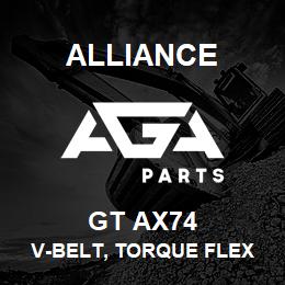 GT AX74 Alliance V-BELT, TORQUE FLEX | AGA Parts