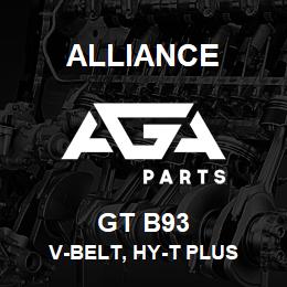 GT B93 Alliance V-BELT, HY-T PLUS | AGA Parts