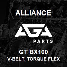 GT BX100 Alliance V-BELT, TORQUE FLEX | AGA Parts
